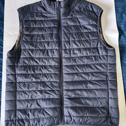 Black Puffer Vests 