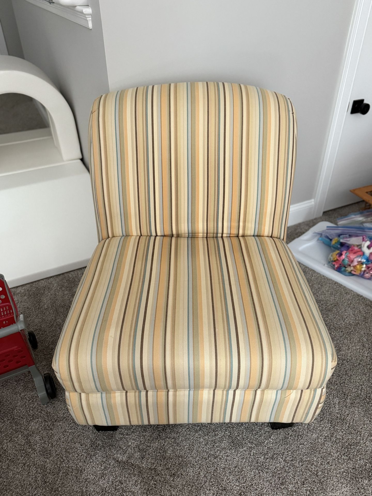 Striped Chair Great Condition