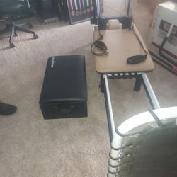 Pilates Reformer with Stand, Rebounder & Box — Complete Set!