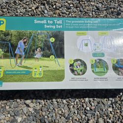 Small to Tall Swing Set