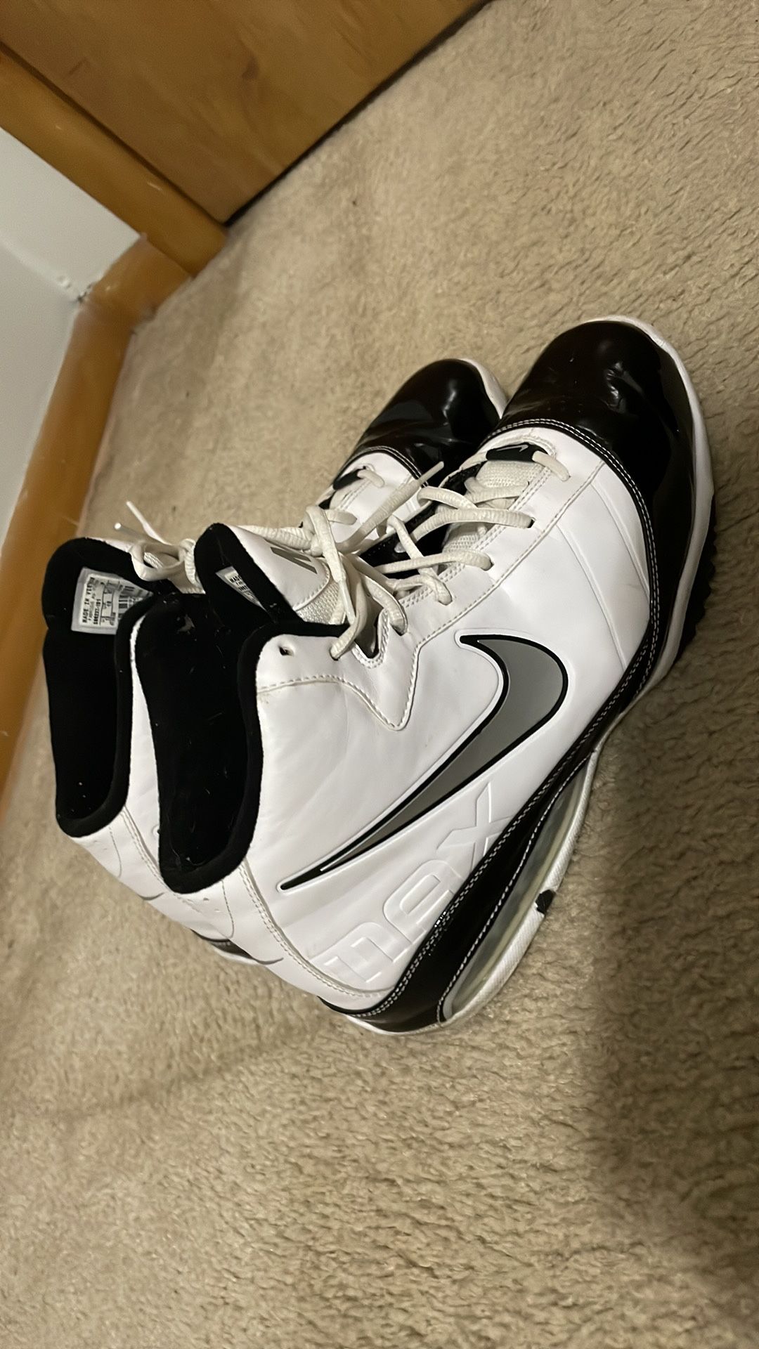 Nike Air Max Turnaround Mid-High Basketball Shoes (386237-101) Mens Size 13