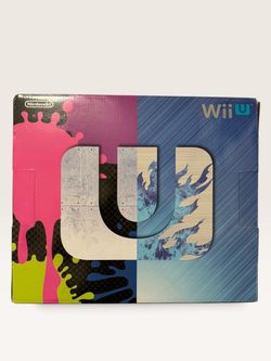 Wii U Smash Splat Deluxe Set 32GB Bundle + Games & Figures