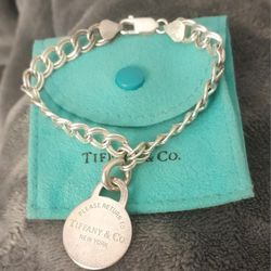 Tiffany & Co. Sterling Silver Charm Bracelet