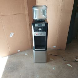 Water Cooler Dispenser With Hot Water Feature