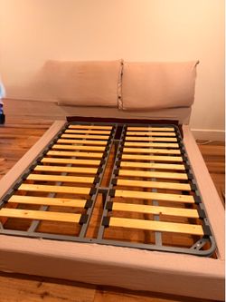 King size bed frame with Mattress
