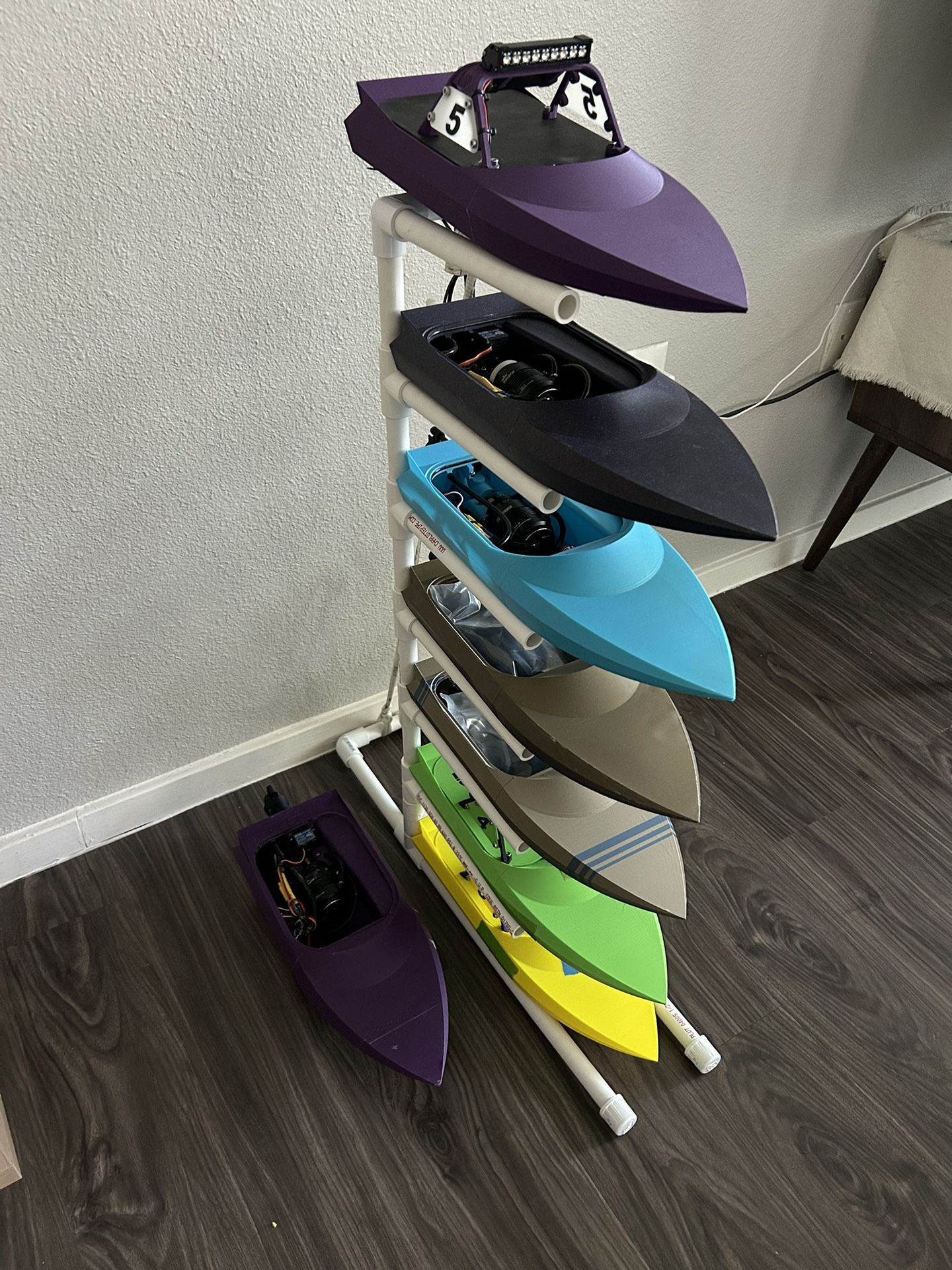 3D Printed RC Jet Boats M-jet