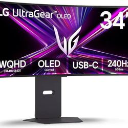 LG OLED 34GX900A-B 34-Inch Ultragear WQHD
