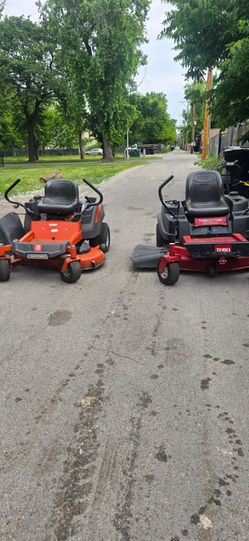 Toro 60 inch Havana 42 inch zero turn