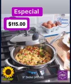 Sartencito Vida Sana 5 Capas De Acero Inoxidable $115.00 Especial  Princess House Ventas Finales