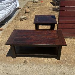 Coffee Table And End Table Set