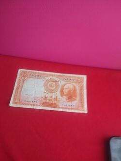 Vintage Iranian 20 Rial Banknote