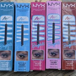NYX Vivid Brights Matte Liquid Eyeliner - only $3 each!
