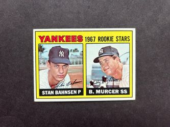 Vintage 1967 Topps #93 Bobby Murcer Rookie Card. Negotiable