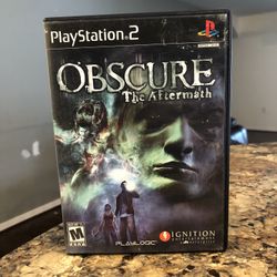 Obscure : The Aftermath for PS2