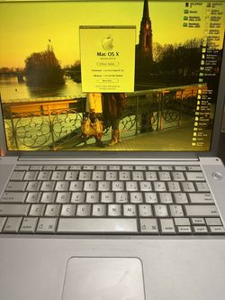 Apple PowerBook G4 Laptop 15inch screen