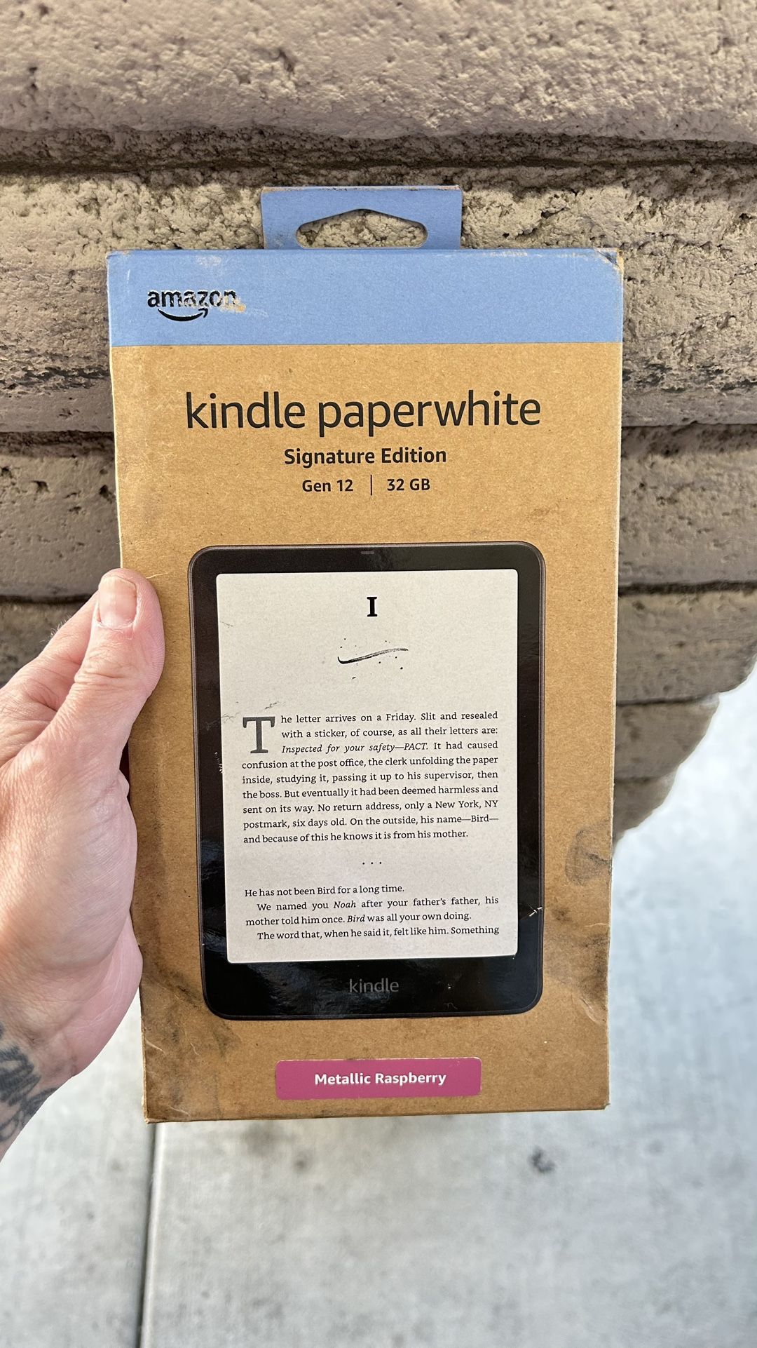 Kindle Signature Edition Paperwhite Raspberry Metallic