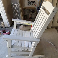 While Rocking Chair - Used Very Little