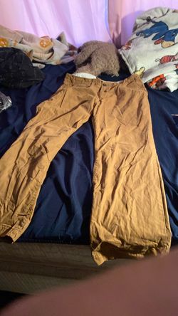 Men’s dress pants , tan, 36+32