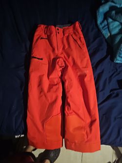 Spyder Red  Boys Snow Pants