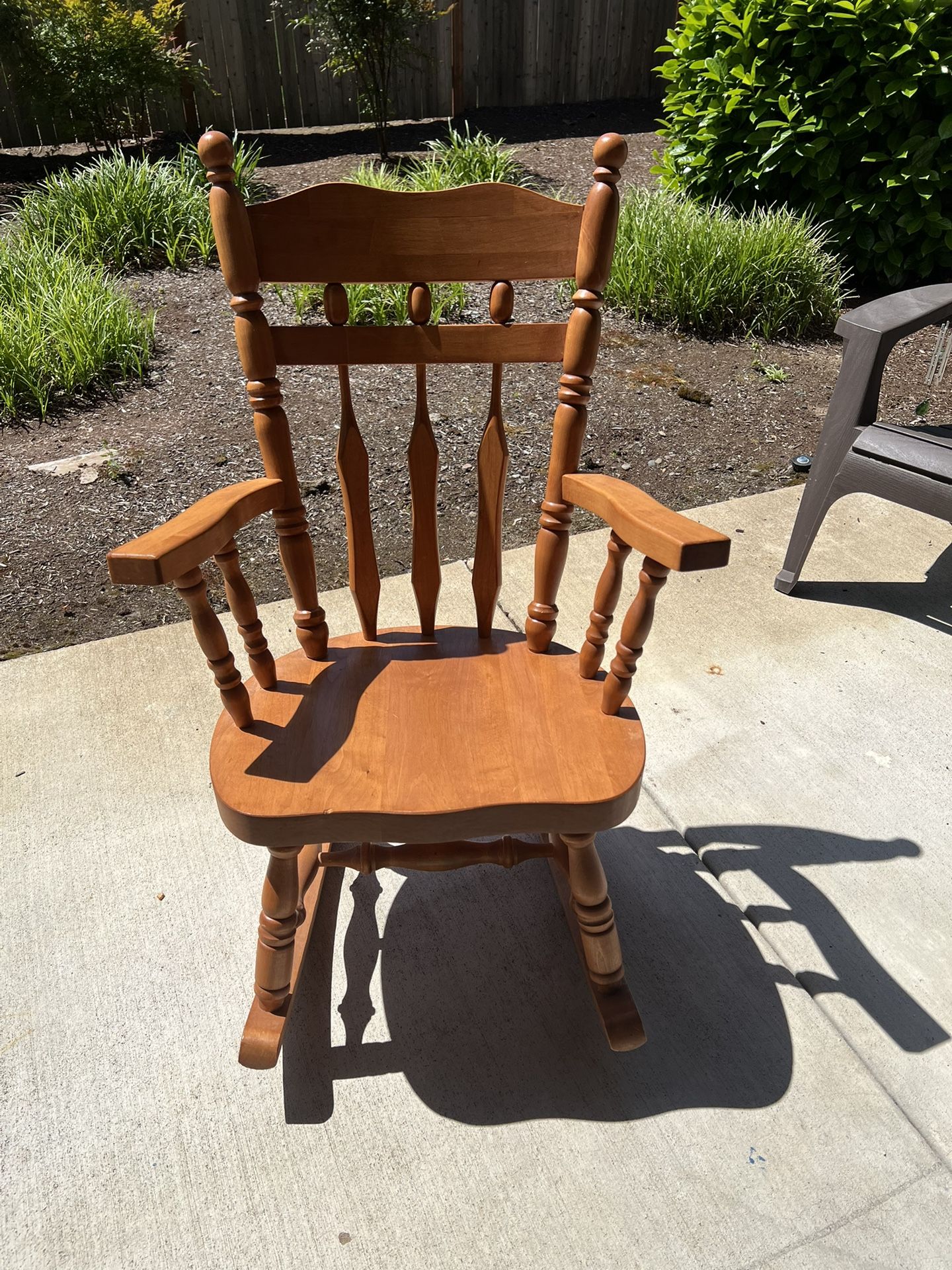 Wooden Rocking Chair (solid Wood)