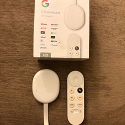 Chromecast with Google TV (HD) - Streaming Device
