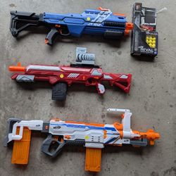 Fabulous Nerf Gun Selection $5-$35 each