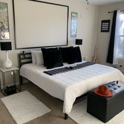 King Size Frame Matters And Memory Foam