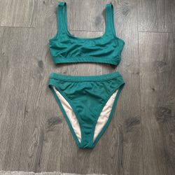 Women’s Green Two Piece Bikini 