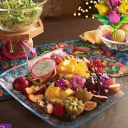 BANDEJA CUADRADA WILDFLOWER PRINCESS HOUSE 🌷 🌻 