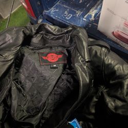 New and used leather jackets