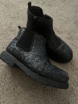 Girls Glitter Boots Size 1