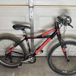 cannondale mountain bike barely used