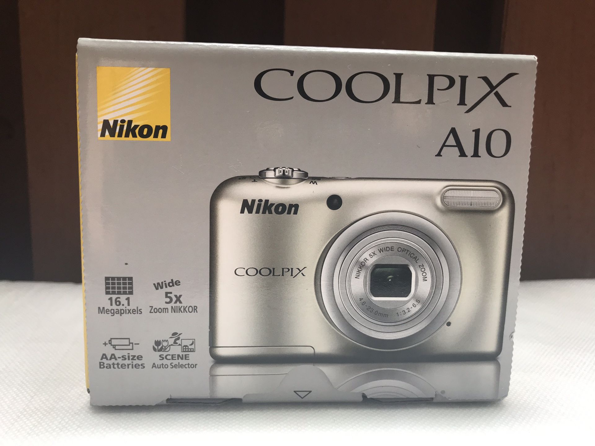 Brand New/Unopened-Nikon CoolPix A10 Digital Camera