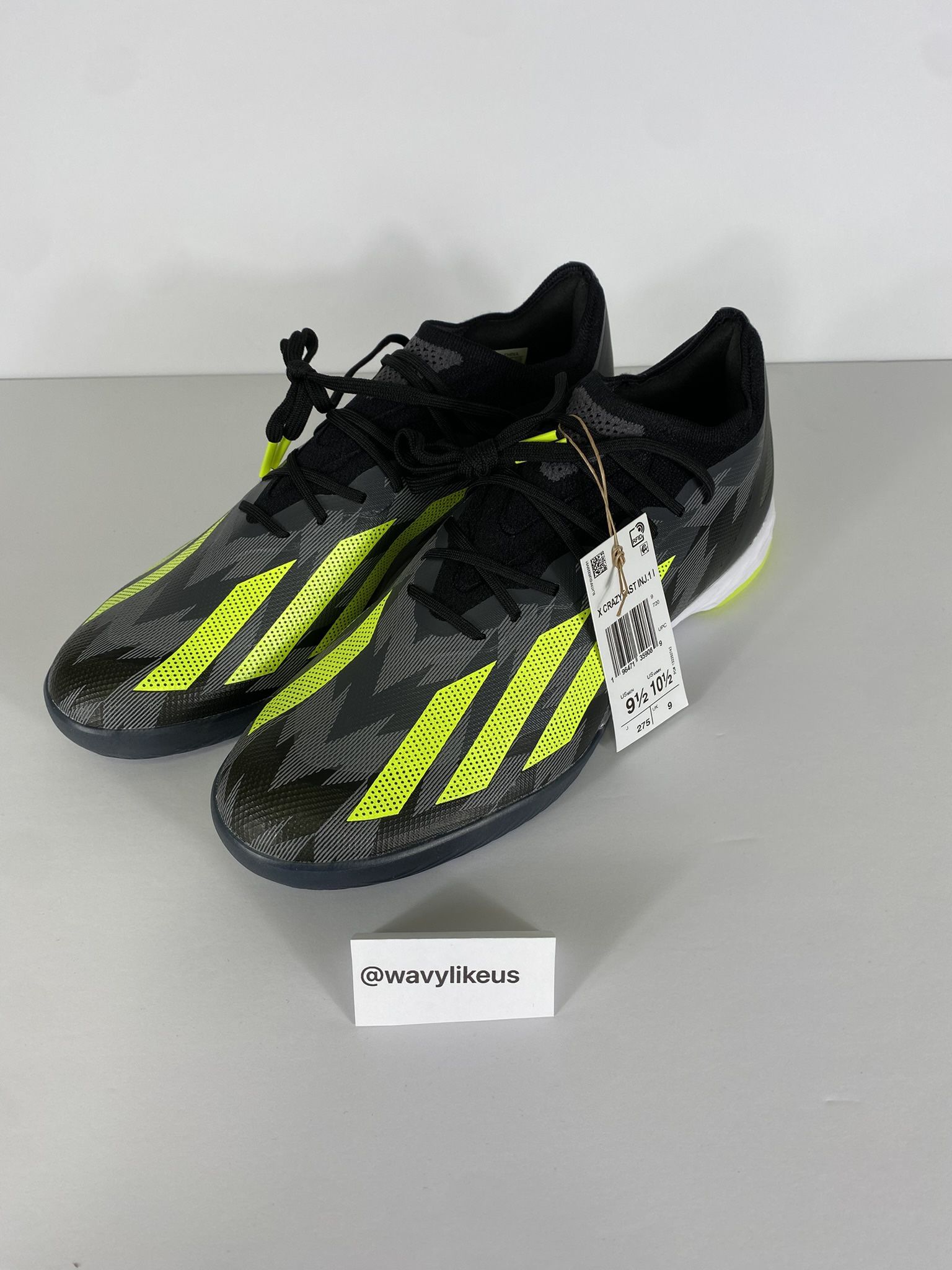 ADIDAS X CrazyFast INJ. 1 Indoor Mens Size 9.5 [IG6272]