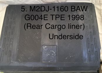 Bronco Mats - Ford Set of Bronco FLOOR MATS,  Ford Original FLOOR LINER (5 OEM MATS$