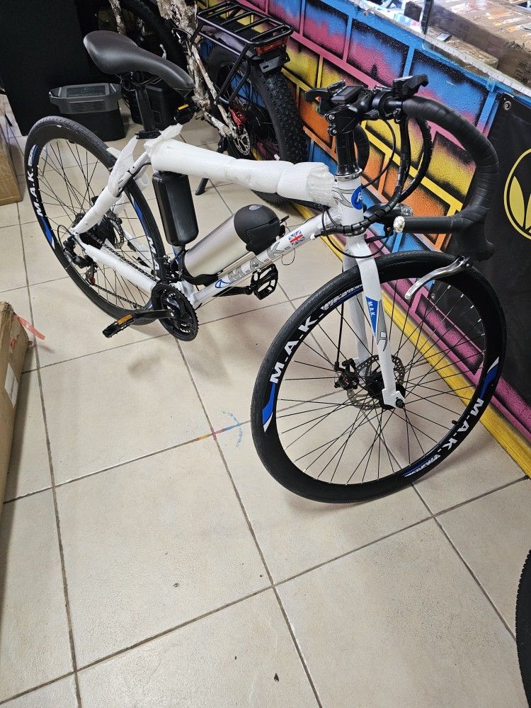 Mak Racer Electric Bicycle 22mph
