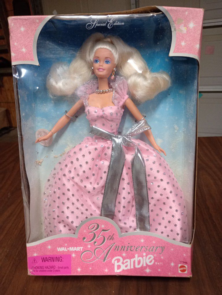 Vintage Walmart 35th Anniversary Edition Barbie Doll