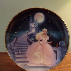 "The Magic of Cinderella" Franklin Mint Fine porcelain 8.5 inch plate limited edition Numbered.