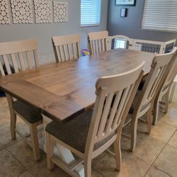 Custom Designed Farmhouse Dining Tables. 