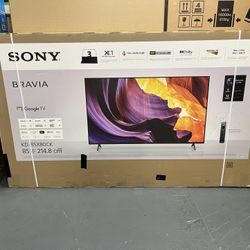85” Sony X80K 4k Ultra HD LED Smart Tv