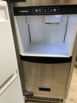 2022 Scotsman ice Maker Stainless Steel Nugget ice