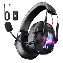 Wireless Gaming Headset for PS5, PS4, PC