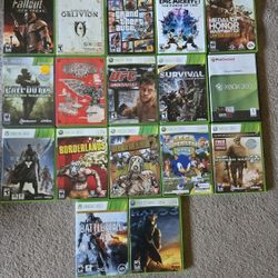 Lot Of Xbox 360 Games