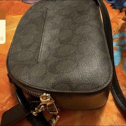 Coach Mini Serena Crossbody In Signature Canvas