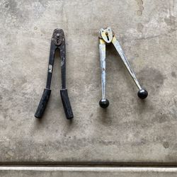 Strapping Crimpers 1/2” $30 for both