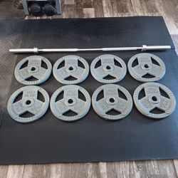 New Olympic 45s with Barbell