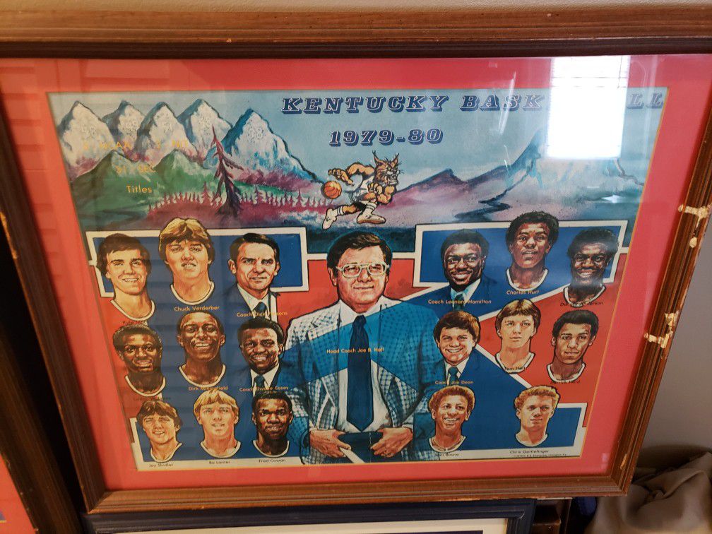 Kentucky basketball prints 25 each