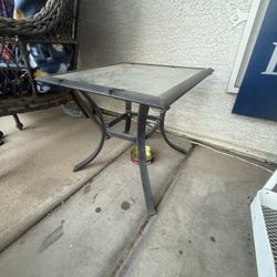 Small Outside Little Glass Table 