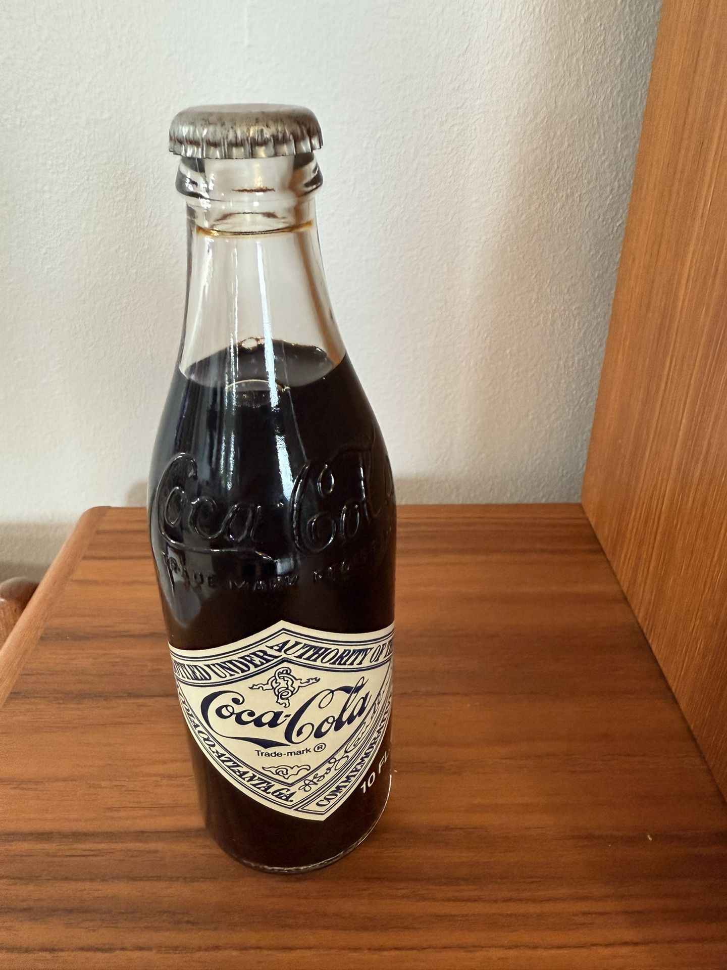 Vintage 1975 Coca-Cola 75th Anniversary Bottle (Atlanta Bottling Co.) 