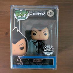 Funko Pop! Digital Samurai Jack - Ashi - #340  Limited Edition w/ Protector